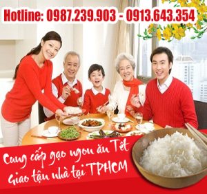 gạo ngon ăn tết