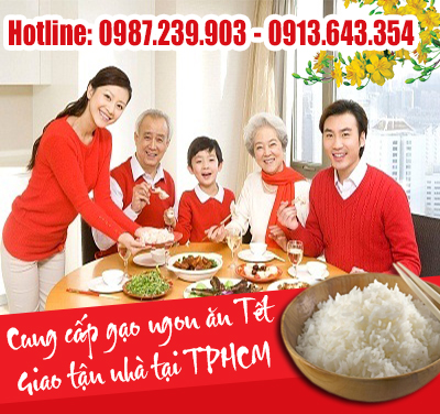 gạo ngon ăn tết