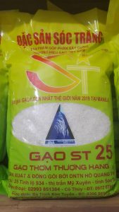gạo ST25 Sóc Trăng