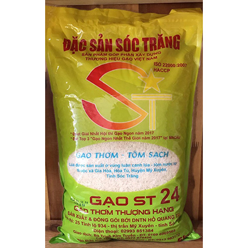 gạo ST24 lúa tôm