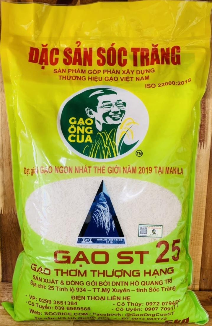 Gạo Ông Cua ST25