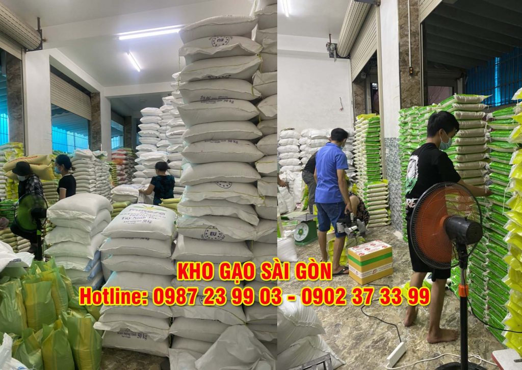 Tổng kho gạo giá sỉ - Kho gạo Sài Gòn