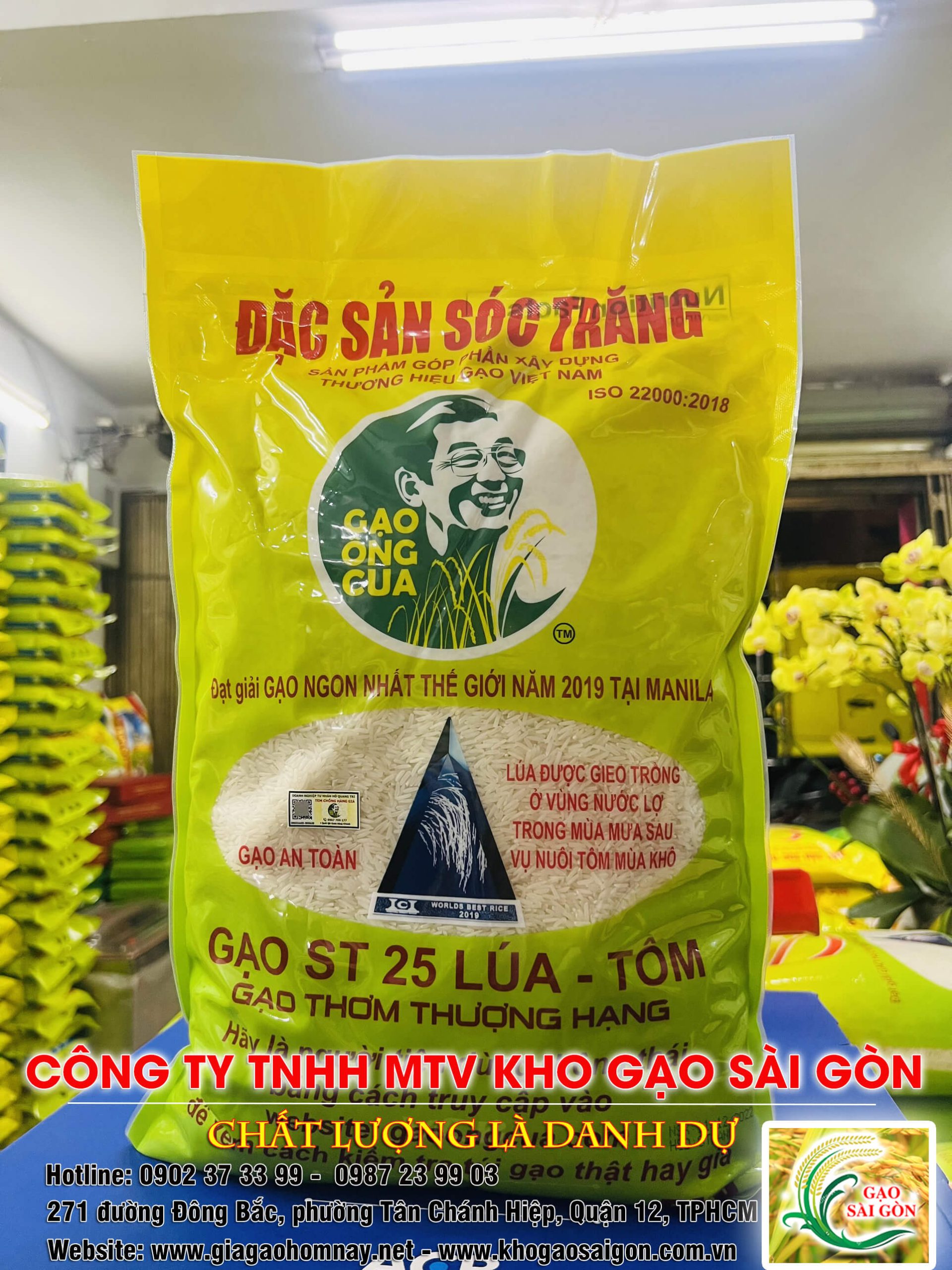 Gạo ST25 Ông Cua
