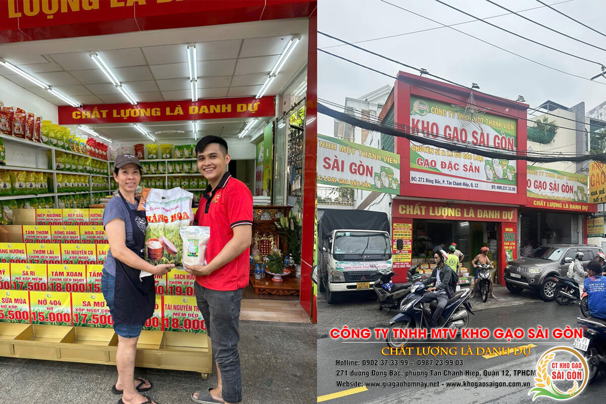 KHO GẠO SÀI GÒN CUNG CẤP BAO GẠO 25KG NGON GIÁ TỐT NHẤT TẠI TP.HCM