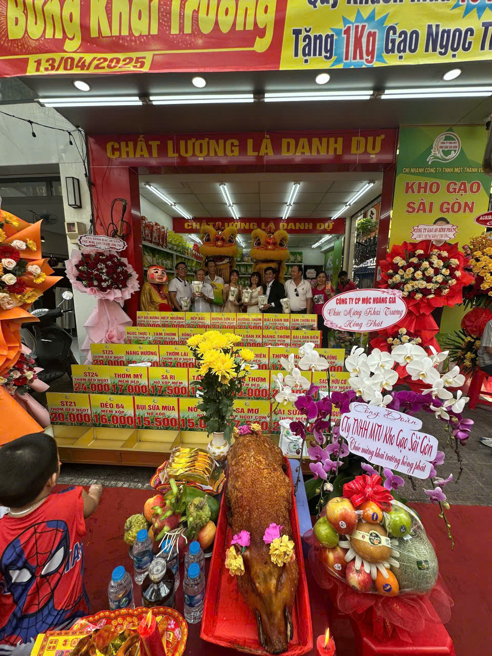 Khai trương chi nhánh cửa hàng đại lý quận 10 của Kho gạo Sài Gòn