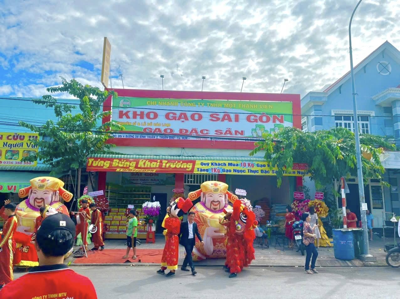 Vựa gạo, kho gạo sỉ Bình Dương gần đây của công ty Kho gạo Sài Gòn