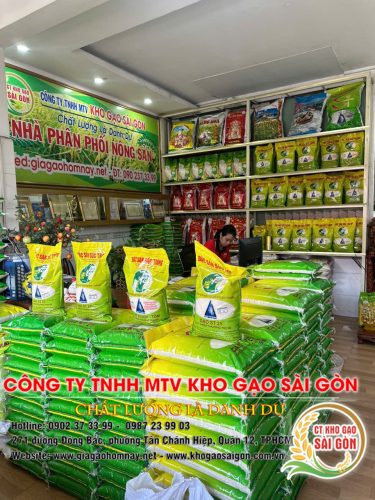 Đại lý gạo, cửa hàng gạo, vựa gạo, kho gạo Sài Gòn
